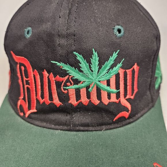 DURANGO FUERTE Y PODEROSO HAT Mexico Cotton Trucker Snapback Weed Marijuana OSFA - Picture 4 of 15